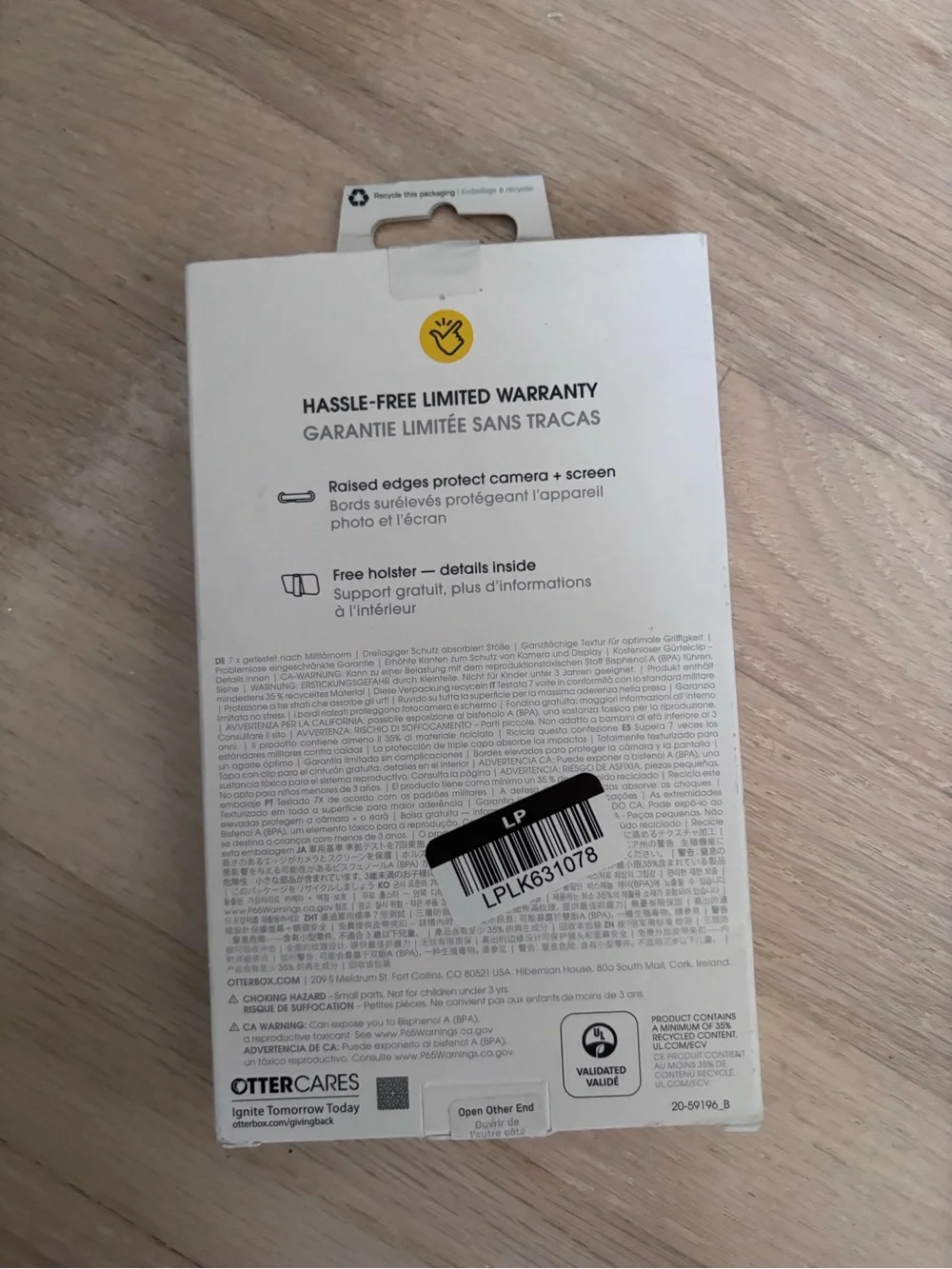 iPhone Air 17 Otterbox Defender Pro Rugged Black MagSafe-Compatible Case NWT